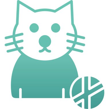 Top. Web simgesi basit illüstrasyon