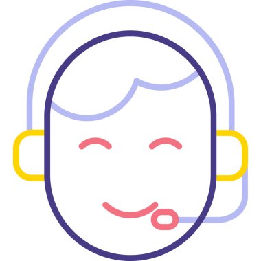 Yavrum. Web simgesi basit illüstrasyon