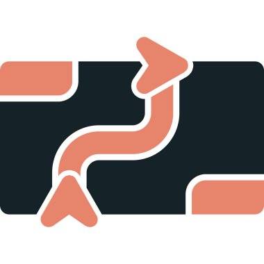 ok simgesinin vektör illüstrasyonu