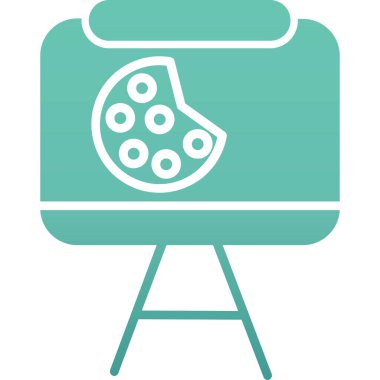 Gıda simgesinin vektör illüstrasyonu