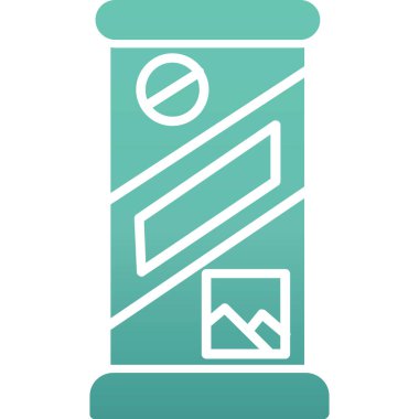 pil vektör illüstrasyonu