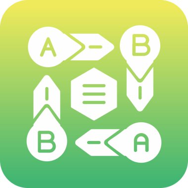 seo modern simgesinin vektör illüstrasyonu