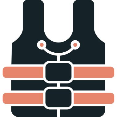 Modern simgenin vektör illüstrasyonu