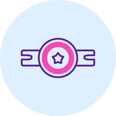 Modern bir simgenin vektör illüstrasyonu