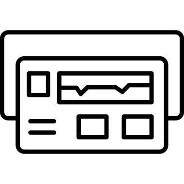 Web tasarım simgesi, vektör illüstrasyonu