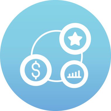 Para için. Web simgesi basit tasarım