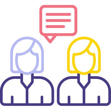 iş simgesi vektör illüstrasyonu