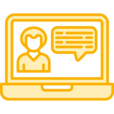 Müşteri hizmetleri renk ikonu vektörü. Müşteri bakımı. izole edilmiş sembol çizimi