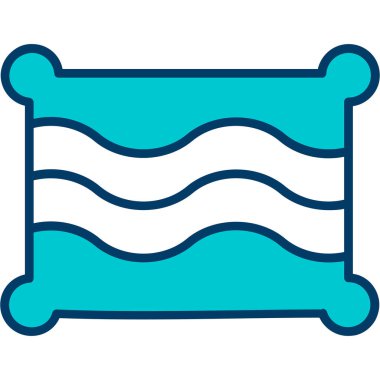 bayrak ikonu vektör illüstrasyonu