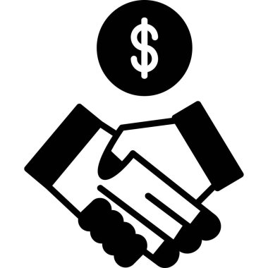 Dolar simgesi. Web için para vektör simgelerinin basit illüstrasyonu