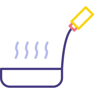 Musluk ikonu. vektör illüstrasyonu