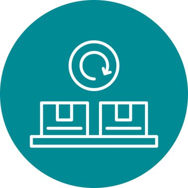 Bilgisayar simgesi. vektör illüstrasyonu