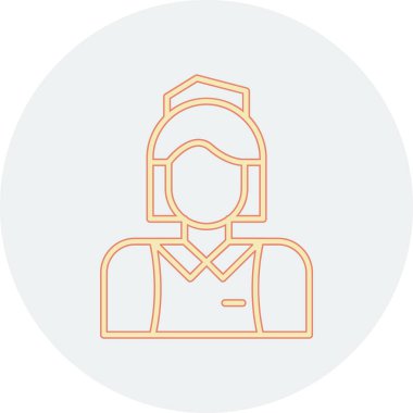 Modern simgenin vektör illüstrasyonu