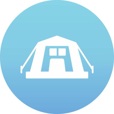 Modern yapı simgesinin vektör illüstrasyonu