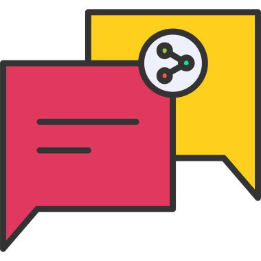 sohbet ileti simgesi