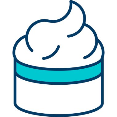 Tatlım. Web simgesi basit illüstrasyon