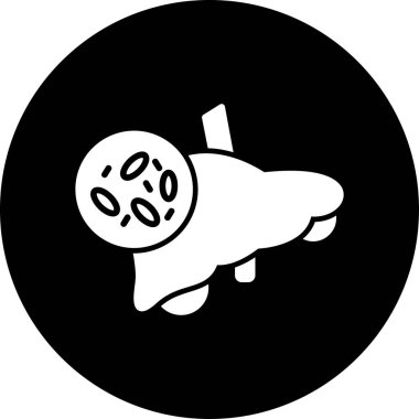 Gıda simgesinin vektör illüstrasyonu