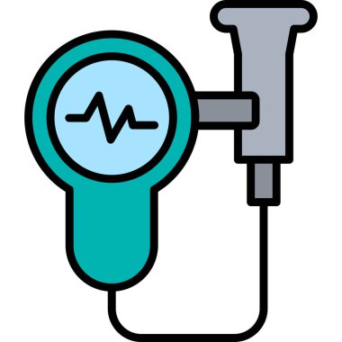 Fiş. Web simgesi basit illüstrasyon