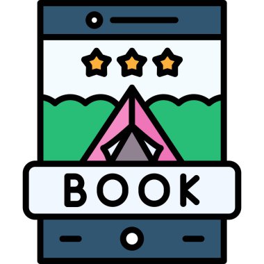 kitap simgesi, vektör illüstrasyonu