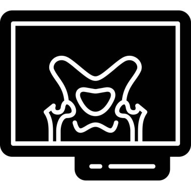 Kafatası. Web simgesi basit illüstrasyon