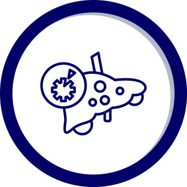 Bir düzlemin vektör illüstrasyonu