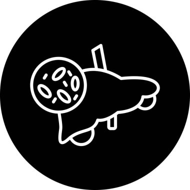 Modern b 'nin vektör illüstrasyonu eksik simgesi