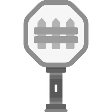 Ampul. Web simgesi basit illüstrasyon