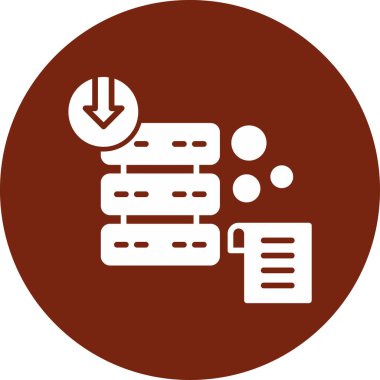 Vektör belgesi Simge illüstrasyonu