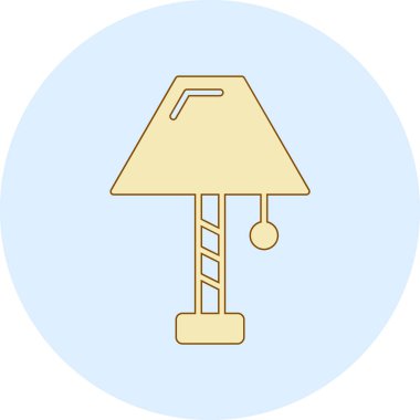 Lamba. Web simgesi basit illüstrasyon