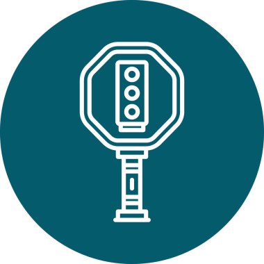 seo modern simgesinin vektör illüstrasyonu