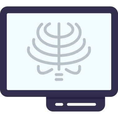 - İnternet. Web simgesi basit illüstrasyon