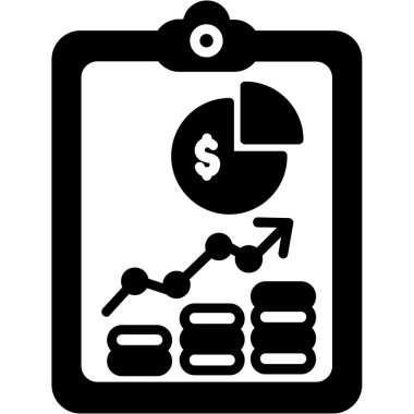 Dolar işareti vektör simgesi