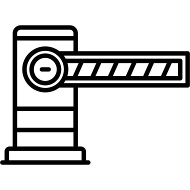 Patenci ikonu. Beyaz arkaplanda izole edilmiş web tasarımı için özet roller vektör simgesi