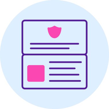 Kitap. Web simgesi basit illüstrasyon