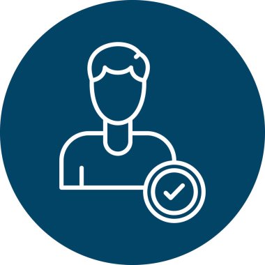 Vektör adam bir dizüstü bilgisayar ile