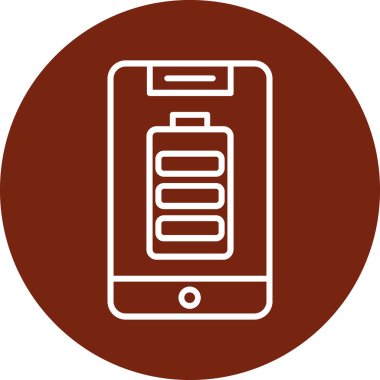 vektör cep telefon simgesi