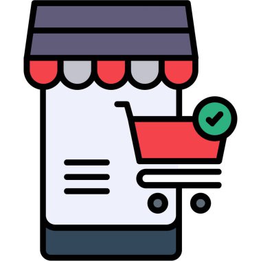 sepeti alışveriş online simgesi