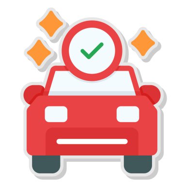 taksi simgesi vektör illüstrasyonu