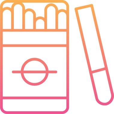 Sigaranın vektör illüstrasyonu