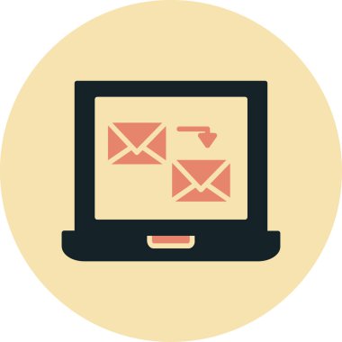 posta simgesi, vektör illüstrasyonu