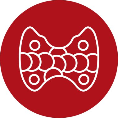 Gıda simgesinin vektör illüstrasyonu