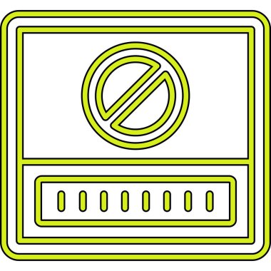 Anahat stili yok yasaktır işareti simgesi