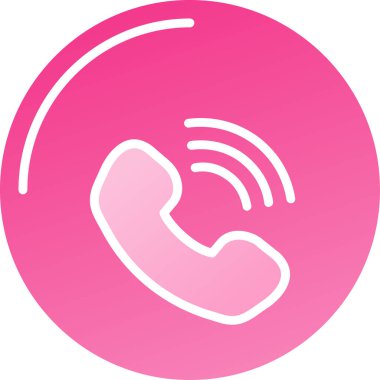 - Telefon. Web simgesi basit illüstrasyon