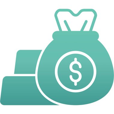 para çantasını dolar simgesiyle