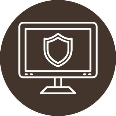 Modern simgenin vektör illüstrasyonu