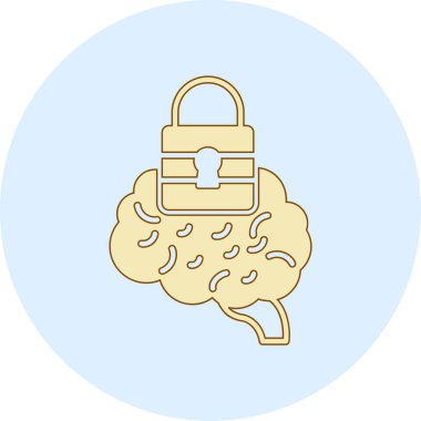 kilit vektör simgesi modern basit illüstrasyon