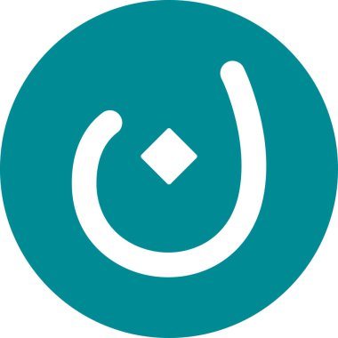 Modern simgenin vektör illüstrasyonu