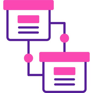 Veri merkezi. Web simgesi