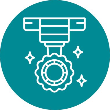 Vektör illüstrasyonu, seo modern simge