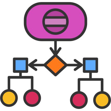 seo modern simgesinin vektör illüstrasyonu